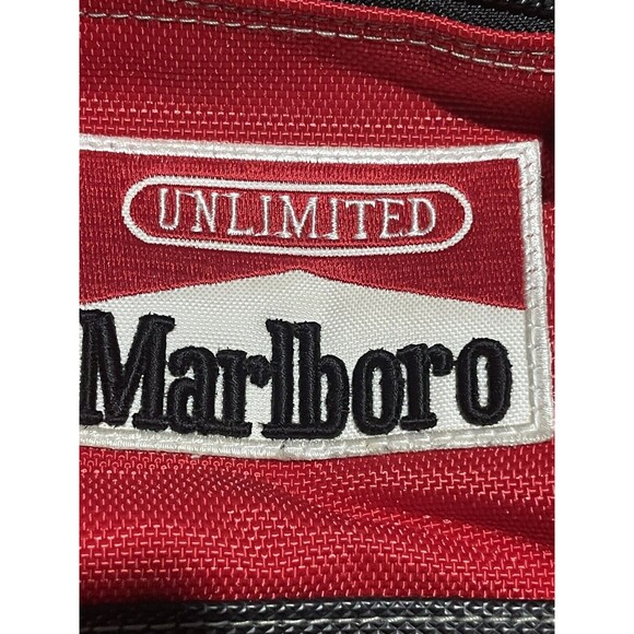 marlboro insulated cooler Duffel Bag Red Large - Picture 11 of 13